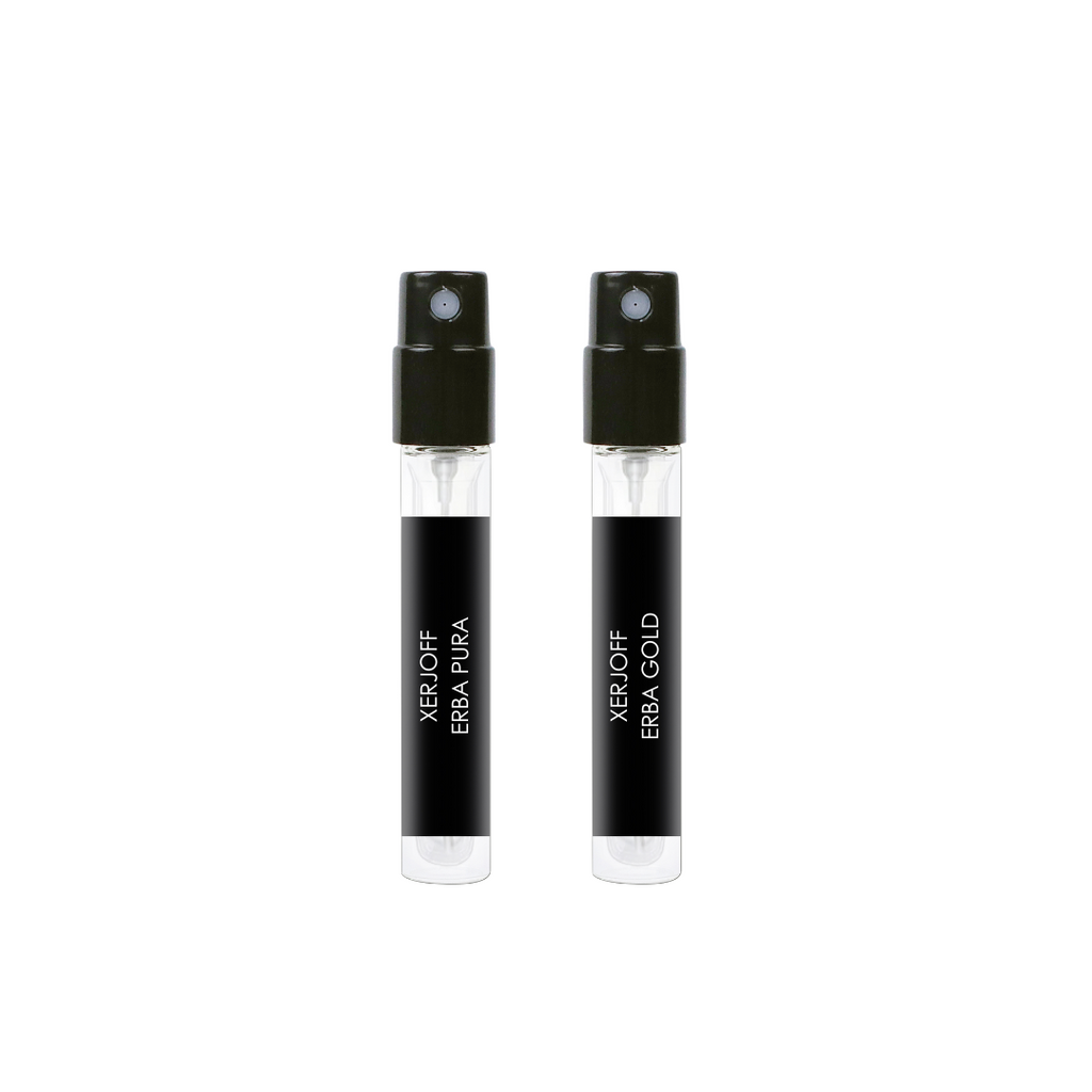 Xerjoff Erba Pura & Erba Gold Sample Pack