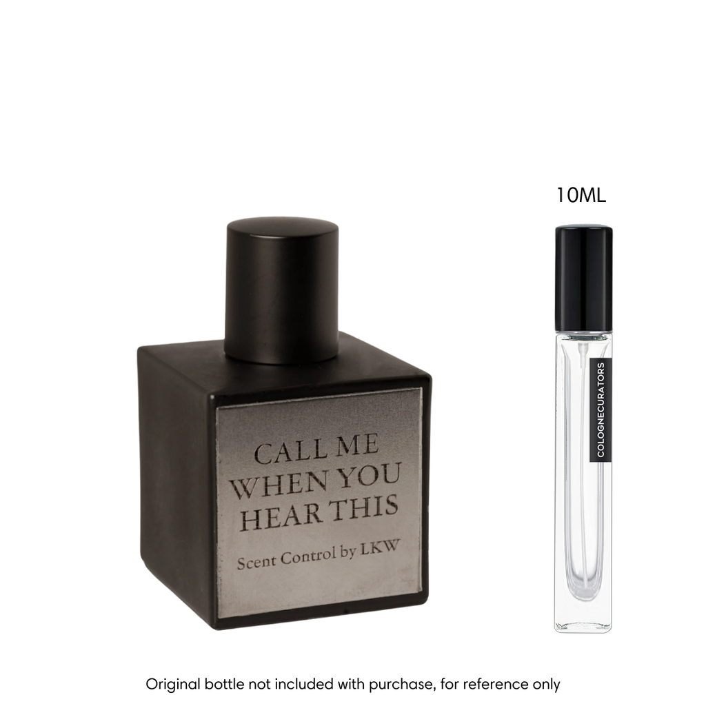Scent Control by LKW Call Me When You Hear This EDP